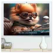 Pommerscher Charmeur Ein Jahr voller Niedlichkeit (hochwertiger Premium Wandkalender 2026 DIN A2 quer), Kunstdruck in Hochglanz - Artefacti Artefacti