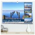 Seen am Alpenrand - Bilderbuchlandschaften in Oberbayern (hochwertiger Premium Wandkalender 2025 DIN A2 quer), Kunstdruck in Hochglanz - Michaela Schimmack