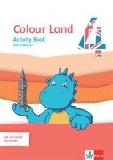Cover-Bild zum Titel 'Colour Land 4. Ab Klasse 3. Activity Book mit Audio-CD Klasse 4' von ''