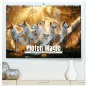 Pfoten Magie (hochwertiger Premium Wandkalender 2026 DIN A2 quer), Kunstdruck in Hochglanz - Daniela Tapper