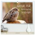 NATUR PUR Heimische Singvögel (hochwertiger Premium Wandkalender 2024 DIN A2 quer), Kunstdruck in Hochglanz - Karin Dietzel