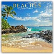 Cover-Bild zum Titel 'Beaches - Traumstrände 2026 - 16-Monatskalender' von 'Browntrout Publishers'