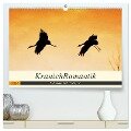 KranichRomantik (hochwertiger Premium Wandkalender 2024 DIN A2 quer), Kunstdruck in Hochglanz - Julia Delgado