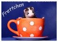 Frettchen - Ferrets (Wandkalender 2024 DIN A2 quer), CALVENDO Monatskalender - Jeanette Hutfluss