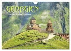 Georgien - Kirchen Klöster Kaukasus (Wandkalender 2025 DIN A4 quer), CALVENDO Monatskalender - Dirk Stamm