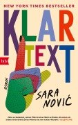 Cover-Bild zum Titel 'Klartext' von 'Sara Novic'