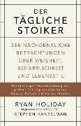 Cover-Bild zum Titel 'Der tägliche Stoiker' von 'Ryan Holiday, Stephen Hanselman'