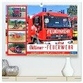 Oldtimer-FEUERWEHR (hochwertiger Premium Wandkalender 2024 DIN A2 quer), Kunstdruck in Hochglanz - Günther Klünder