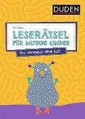 Leserätsel für mutige Kinder - Die Monster sind los! - ab 6 Jahren - Janine Eck, Ulrike Rogler