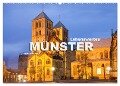 Lebenswertes Münster (Wandkalender 2024 DIN A2 quer), CALVENDO Monatskalender - Peter Schickert