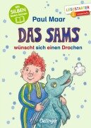 Cover-Bild zum Titel 'Das Sams wünscht sich einen Drachen' von 'Paul Maar'