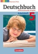 Cover-Bild zum Titel 'Deutschbuch 5. Schuljahr. Arbeitsheft mit Lösungen. Differenzierende Ausgabe Rheinland-Pfalz' von 'Friedrich Dick, Agnes Fulde, Marianna Lichtenstein, Toka-Lena Rusnok'