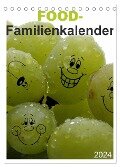 FOOD -Familienkalender (Tischkalender 2024 DIN A5 hoch), CALVENDO Monatskalender - SchnelleWelten SchnelleWelten