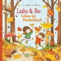 Lulu & Bo toben im Herbstlaub - Anna Taube