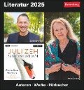 Literatur Tagesabreißkalender 2025 - Kulturkalender - Autoren, Werke, Hörbücher - Ulrike Anders, Brigitte Lotz, Dirk Michel