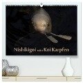 Nishikigoi oder Koi Karpfen (hochwertiger Premium Wandkalender 2024 DIN A2 quer), Kunstdruck in Hochglanz - Erwin Renken