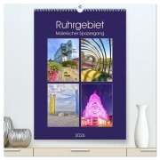Cover-Bild zum Titel 'Ruhrgebiet - Malerischer Spaziergang (hochwertiger Premium Wandkalender 2026 DIN A2 hoch), Kunstdruck in Hochglanz' von 'Bettina Hackstein'