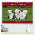 In der Kinderstube bei Familie Bobtail (hochwertiger Premium Wandkalender 2025 DIN A2 quer), Kunstdruck in Hochglanz - Sigrid Starick