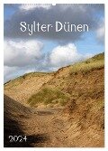Sylter Dünen (Wandkalender 2024 DIN A2 hoch), CALVENDO Monatskalender - Silvia Hahnefeld
