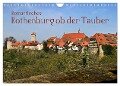 Romantisches Rothenburg ob der Tauber (Wandkalender 2025 DIN A4 quer), CALVENDO Monatskalender - U. Boettcher