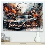 Buntes zum Fortbewegen (hochwertiger Premium Wandkalender 2026 DIN A2 quer), Kunstdruck in Hochglanz - Dusanka Djeric