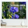Kornblumen - Blaue Schönheiten (hochwertiger Premium Wandkalender 2025 DIN A2 quer), Kunstdruck in Hochglanz - Sabine Löwer
