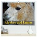 Alpakas und Lamas (hochwertiger Premium Wandkalender 2024 DIN A2 quer), Kunstdruck in Hochglanz - Elisabeth Stanzer