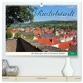 Rudolstadt - Mein Spaziergang durch den historischen Stadtkern (hochwertiger Premium Wandkalender 2024 DIN A2 quer), Kunstdruck in Hochglanz - Jana Thiem-Eberitsch