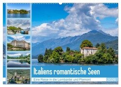 Italiens romantische Seen (Wandkalender 2026 DIN A2 quer), CALVENDO Monatskalender - Ursula Di Chito
