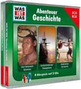 Cover-Bild zum Titel 'WAS IST WAS 3-CD Hörspielbox. Abenteuer Geschichte' von 'Tessloff Verlag Ragnar Tessloff GmbH & Co. KG'