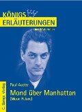 Mond über Manhattan - Moon Palace von Paul Auster. Textanalyse und Interpretation in deutscher Sprache. - Paul Auster