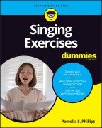 Cover-Bild zum Titel 'Singing Exercises for Dummies' von 'Pamelia S Phillips'