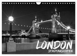 LONDON Stadtansichten (Wandkalender 2025 DIN A4 quer), CALVENDO Monatskalender - Melanie Viola