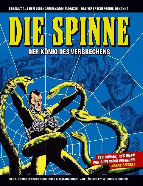 Die Spinne - Der König des Verbrechens - Ted Cowan, Jerry Siegel, Reg Bunn