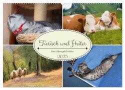 Tierisch und Heiter - Das Leben geht weiter 2025 (Wandkalender 2025 DIN A2 quer), CALVENDO Monatskalender - SusaZoom SusaZoom