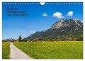 Schöne Wanderungen um Oberstdorf (Wandkalender 2024 DIN A4 quer), CALVENDO Monatskalender - Walter G. Allgöwer