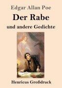 Cover-Bild zum Titel 'Der Rabe und andere Gedichte (Großdruck)' von 'Edgar Allan Poe'