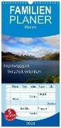 Familienplaner 2024 - Norwegens Wilder Westen mit 5 Spalten (Wandkalender, 21 x 45 cm) CALVENDO - Helene Seidl