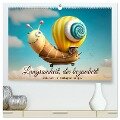Langsamkeit, die bezaubert. Das Jahr im Zeitlupentempo. (hochwertiger Premium Wandkalender 2025 DIN A2 quer), Kunstdruck in Hochglanz - Artefacti Artefacti