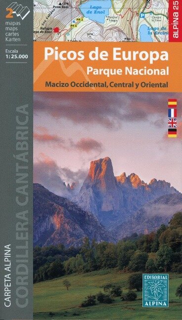 Wanderkarte Nationalpark Picos de Europa 1:25000 LZ bis 2022 - 