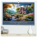Landschaft romantisch gesehen (hochwertiger Premium Wandkalender 2025 DIN A2 quer), Kunstdruck in Hochglanz - Werner Braun