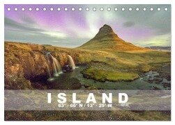 Cover-Bild zum Titel 'ISLAND 63° - 66° N / 13° - 25° W (Tischkalender 2026 DIN A5 quer), CALVENDO Monatskalender' von 'Norman Preißler'