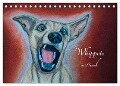 Whippets in Pastell (Tischkalender 2024 DIN A5 quer), CALVENDO Monatskalender - Ula Redl
