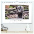 Emotionale Momente: Das Wildschwein. / CH-Version (hochwertiger Premium Wandkalender 2025 DIN A2 quer), Kunstdruck in Hochglanz - Ingo Gerlach GDT