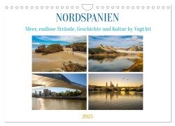 Nordspanien, Meer, endlose Strände, Geschichte und Kultur by VogtArt (Wandkalender 2025 DIN A4 quer), CALVENDO Monatskalender - VogtArt VogtArt