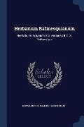 Herbarium Rafinesquianum - Constantine Samuel Rafinesque