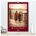 MYANMAR SPIRITUELL 2024 (hochwertiger Premium Wandkalender 2024 DIN A2 hoch), Kunstdruck in Hochglanz - Sebastian Rost