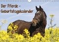 Der Pferde-Geburtstagskalender (Wandkalender immerwährend DIN A4 quer) - Antje Lindert-Rottke