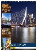 ROTTERDAM Impressionen bei Tag und Nacht (Wandkalender 2025 DIN A2 hoch), CALVENDO Monatskalender - Melanie Viola