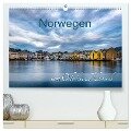 Norwegen von Oslo bis Ålesund (hochwertiger Premium Wandkalender 2024 DIN A2 quer), Kunstdruck in Hochglanz - Stefan Mosert